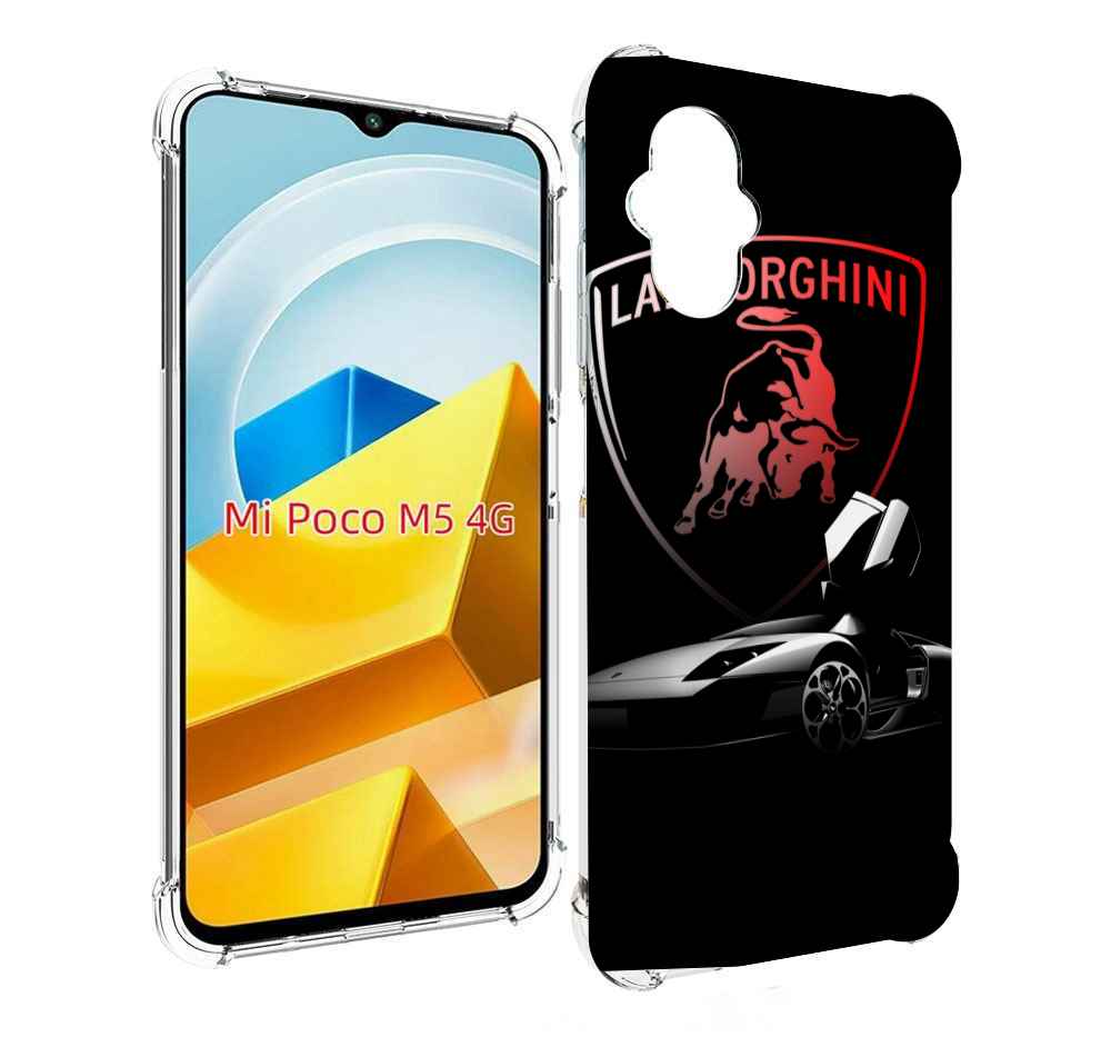 

Чехол MyPads Tocco для Xiaomi M5 Ламборгини-black мужской, Прозрачный, Tocco