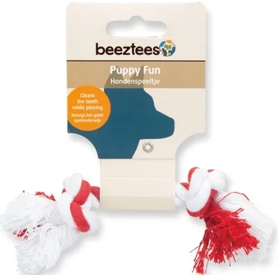 

Игрушка для собак Beeztees Канат с 2мя узлами 25 г х 15 см, 3 шт