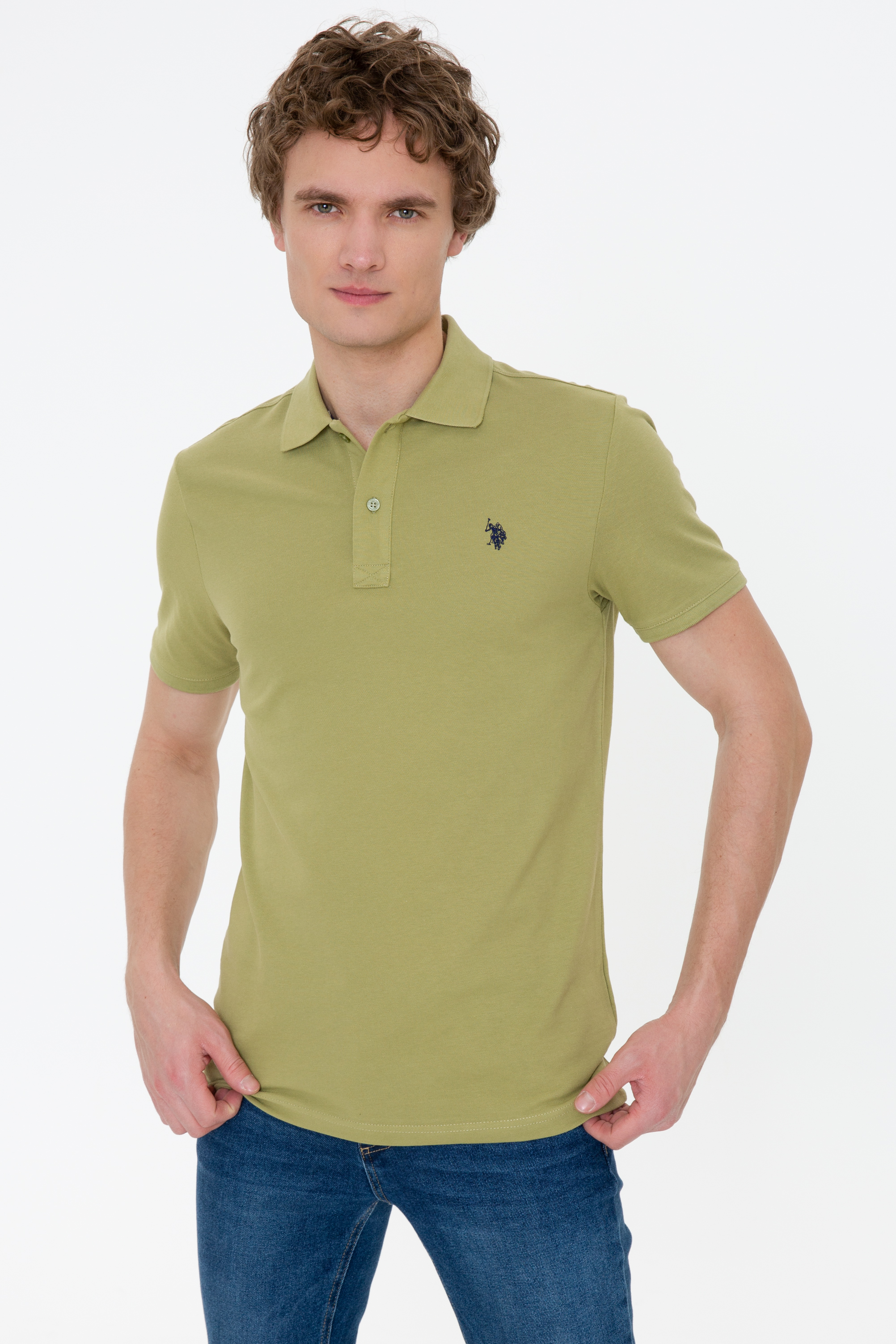

Футболка мужская U.S. POLO Assn. G081GL0110GTP04IY022 хаки M, G081GL0110GTP04IY022