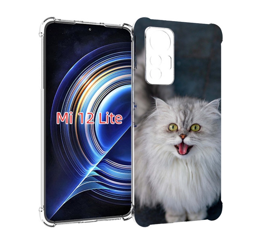 Чехол MyPads порода кошки британская длинная для Xiaomi 12 Lite