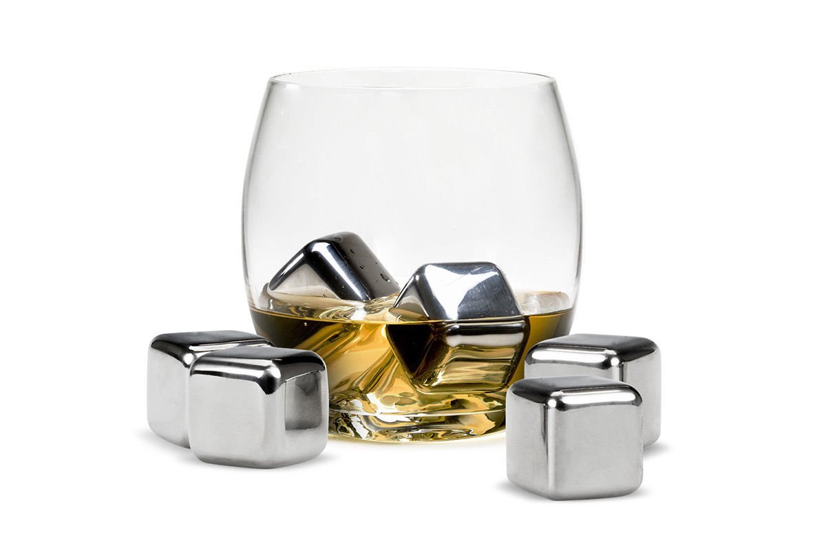 

Охлаждающие камни для напитков 4шт Circle Joy Stainless Steel Ice Cubes 4pcs CJ-BK03