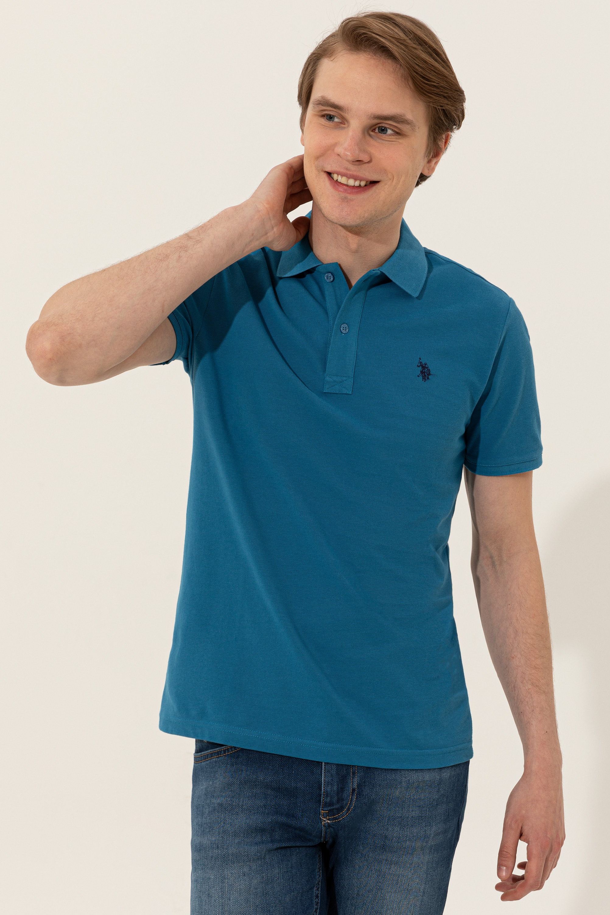 

Футболка мужская U.S. POLO Assn. G081GL0110GTP04IY022 синяя 3XL, G081GL0110GTP04IY022