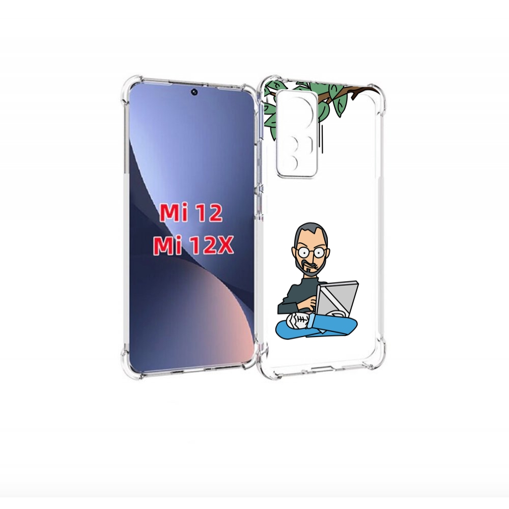 

Чехол бампер MyPads программист для Xiaomi 12., Прозрачный, Tocco