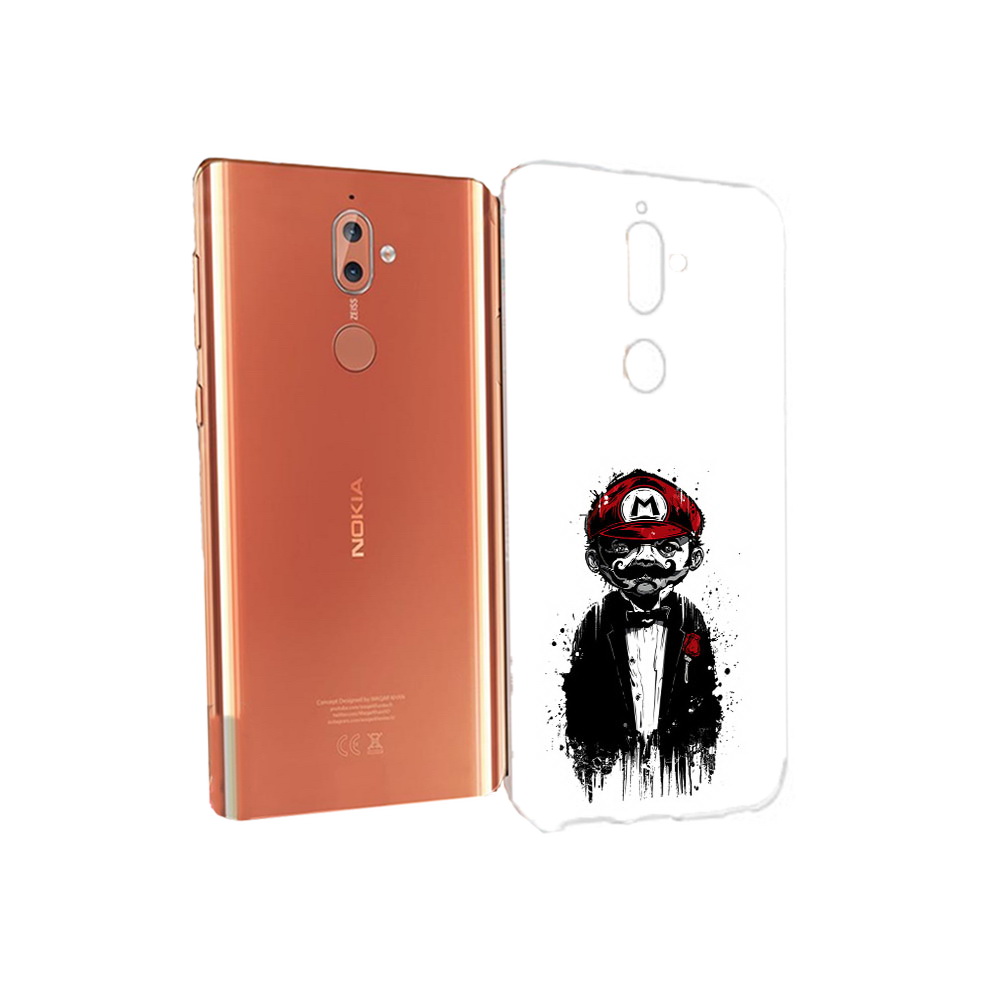 

Чехол MyPads Tocco для Nokia 9 марио (PT126479.94.458), Прозрачный, Tocco