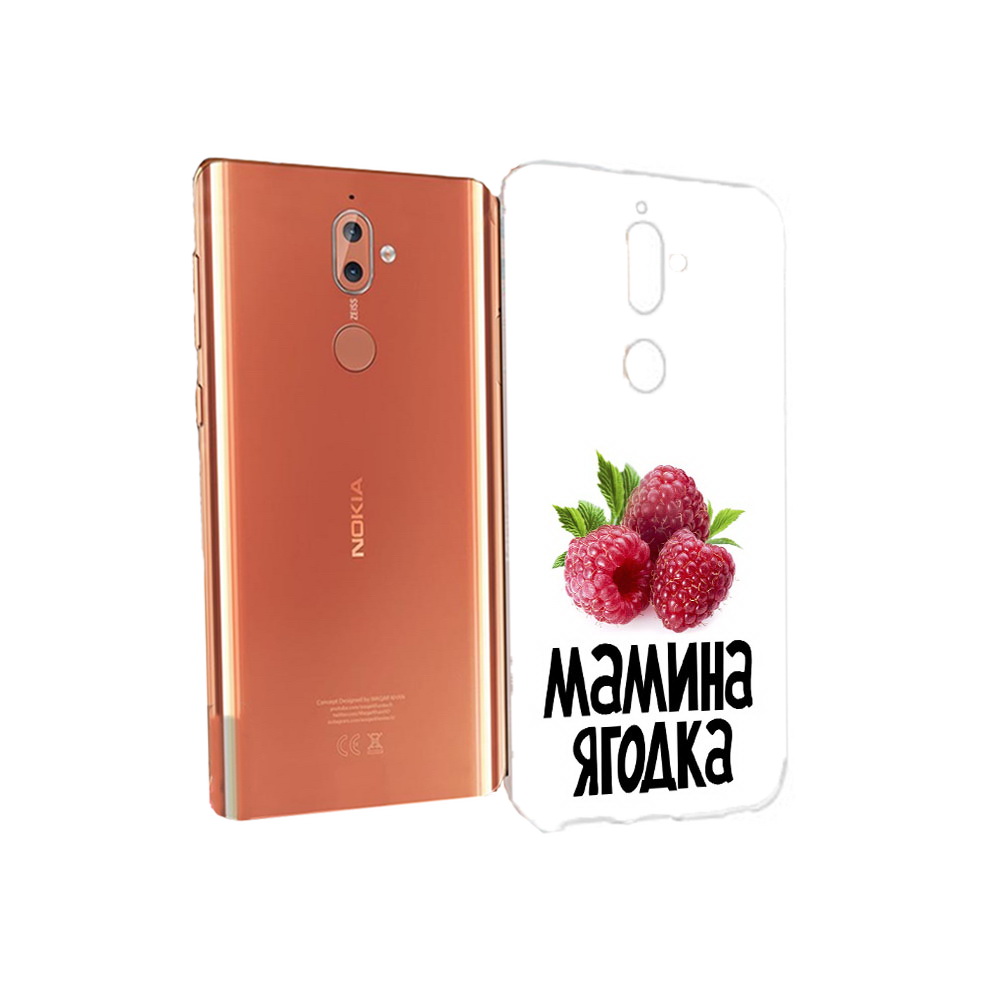 

Чехол MyPads Tocco для Nokia 9 мамина ягодка (PT126479.94.456), Прозрачный, Tocco
