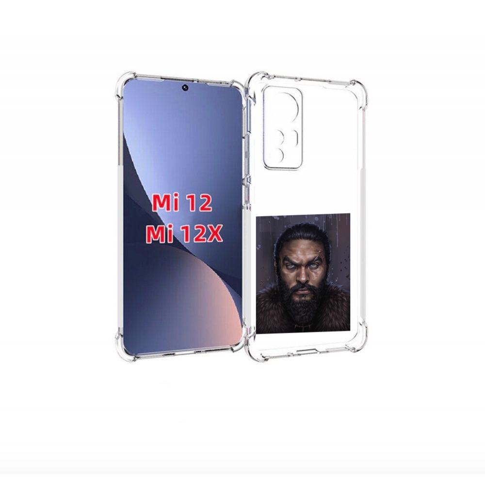 

Чехол бампер MyPads портрет-императора для Xiaomi 12., Прозрачный, Tocco