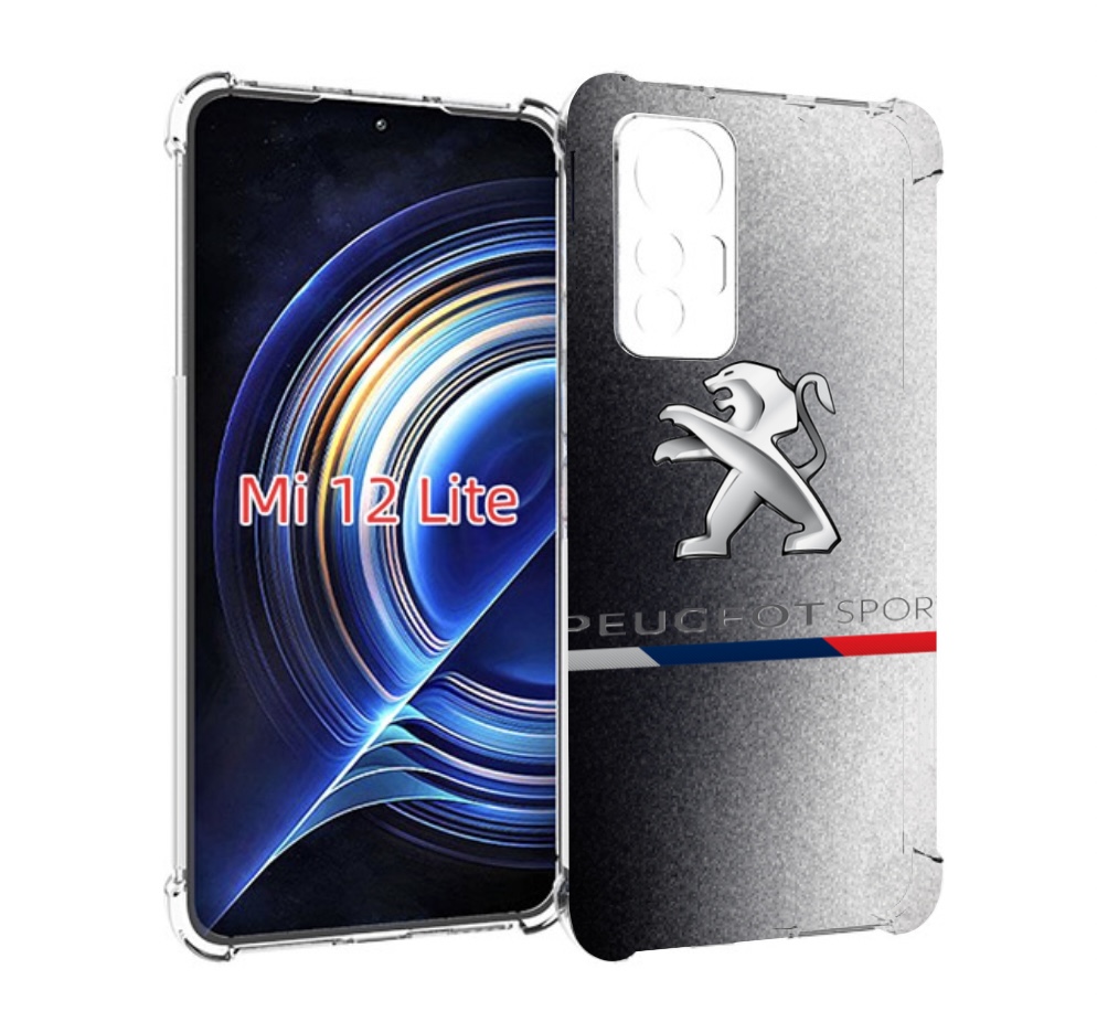 

Чехол MyPads пежо-peugeot-1 для Xiaomi 12 Lite, Прозрачный, Tocco