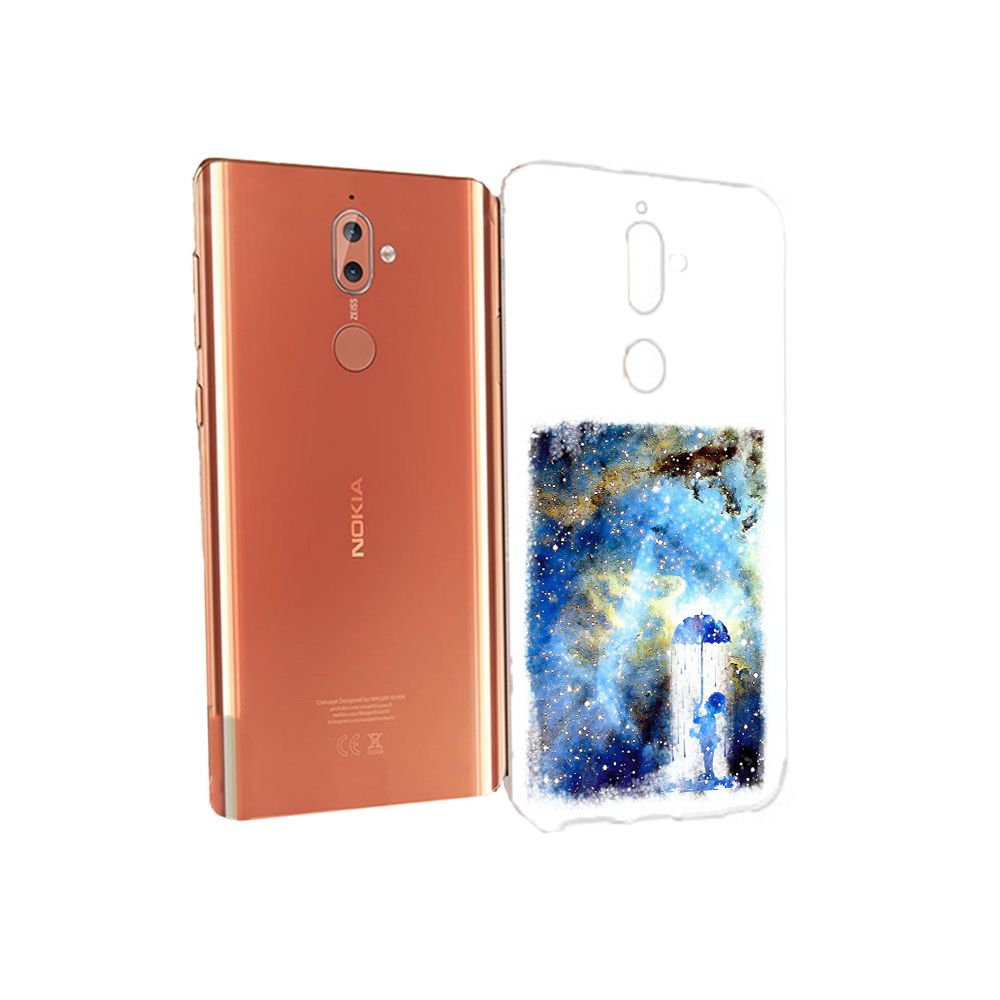 

Чехол MyPads Tocco для Nokia 9 мальчик в небе (PT126479.94.455), Прозрачный, Tocco