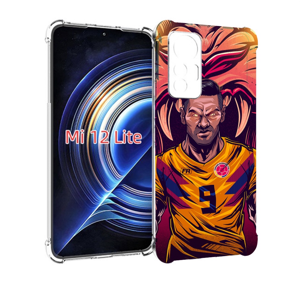 

Чехол MyPads парень-тигр-красный для Xiaomi 12 Lite, Прозрачный, Tocco