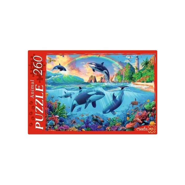 

Пазл Рыжий кот Морской мир № 2, 260 элементов