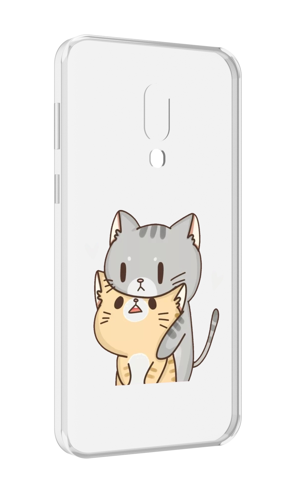 

Чехол MyPads любящие-коты для Meizu 16 Plus / 16th Plus, Прозрачный, Tocco