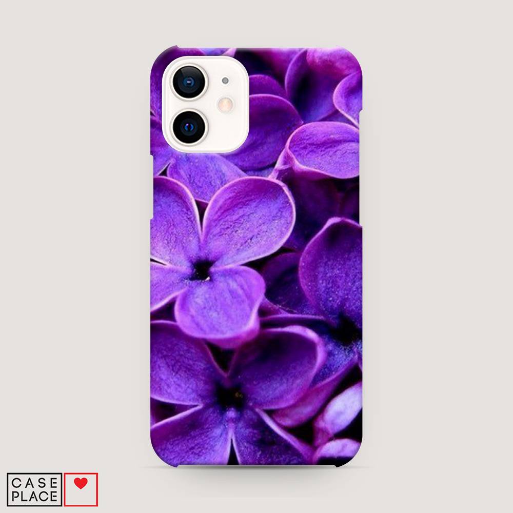 

Пластиковый чехол "Сирень крупная" на Apple iPhone 12 mini, 12620-6