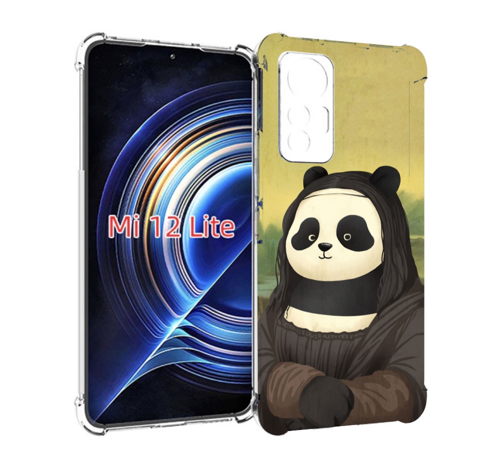 

Чехол MyPads панда монализа для Xiaomi 12 Lite, Прозрачный, Tocco