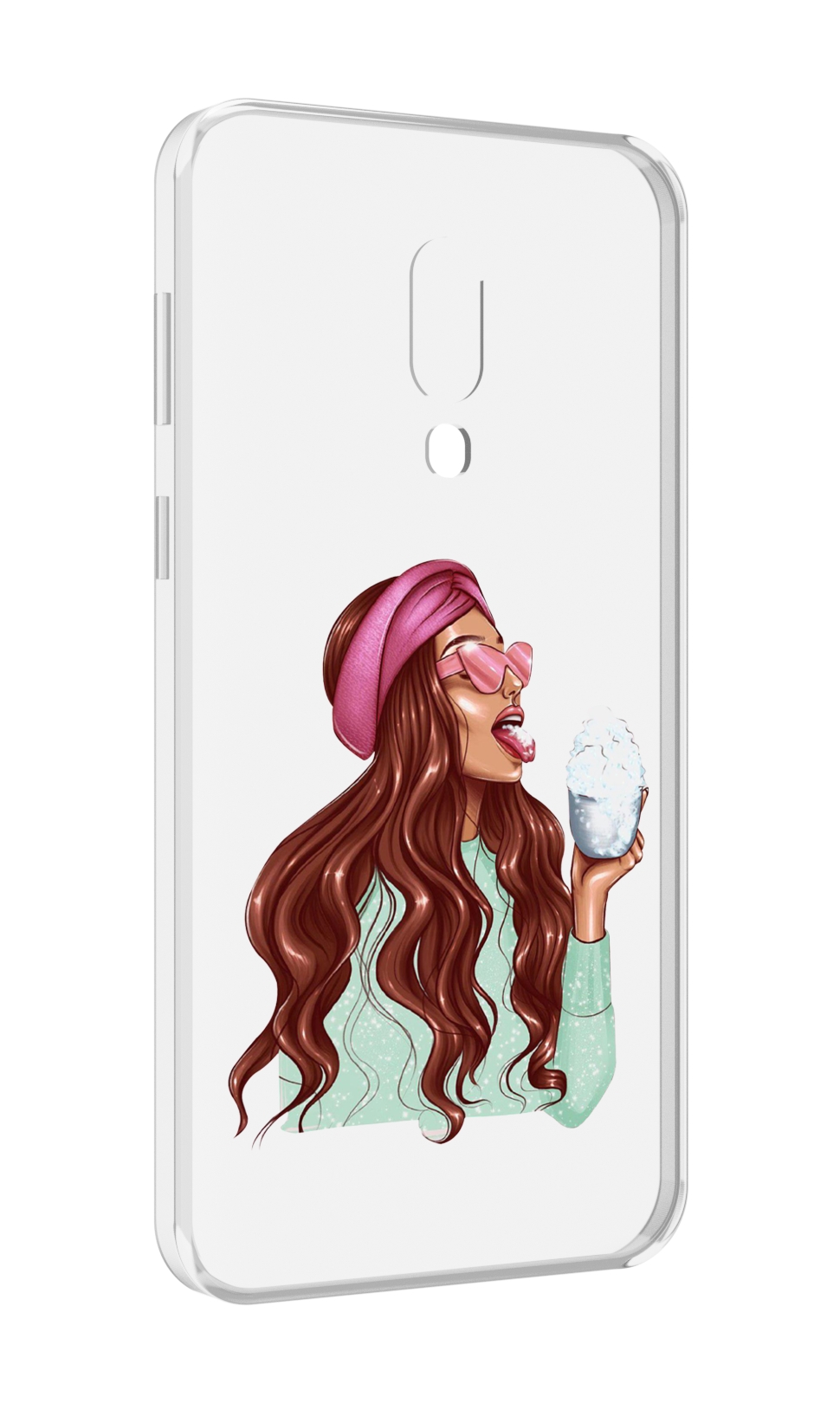 

Чехол MyPads любительница-снега женский для Meizu 16 Plus / 16th Plus, Прозрачный, Tocco