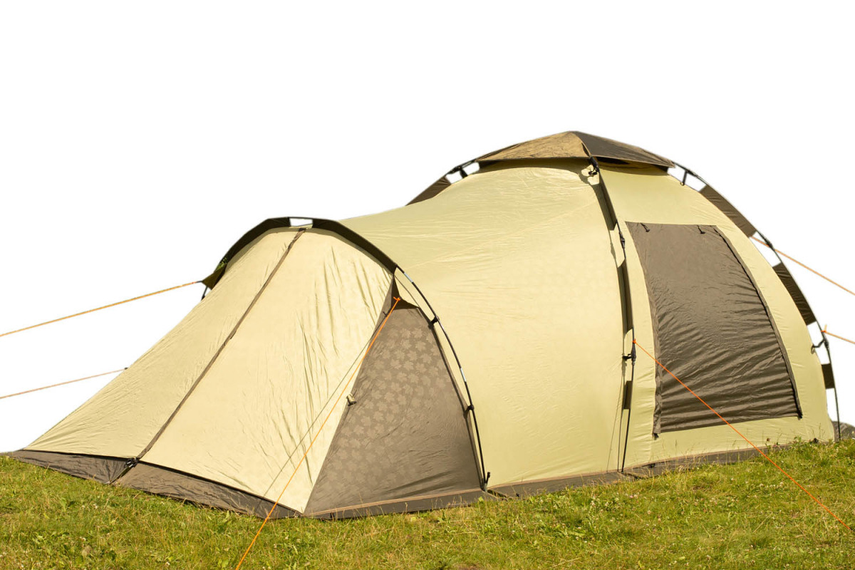 Палатка Maverick Family Comfort, треккинговая, 3 места, choco brown/brown