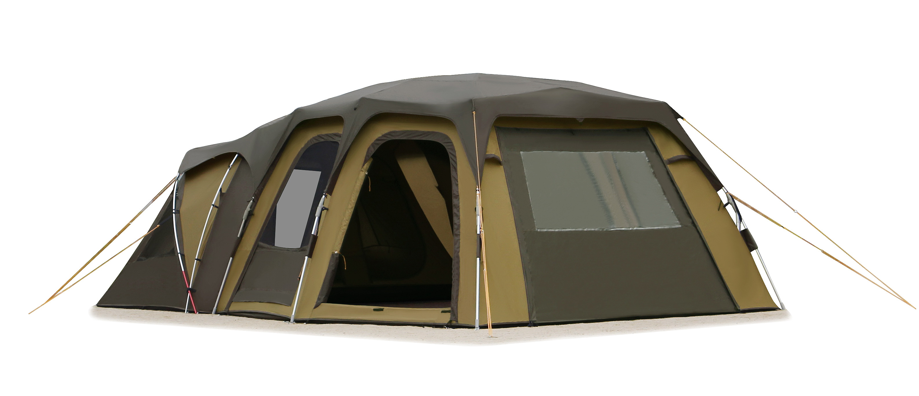 Палатка Maverick Blackstone, кемпинговая, 10 мест, choco brown/brown