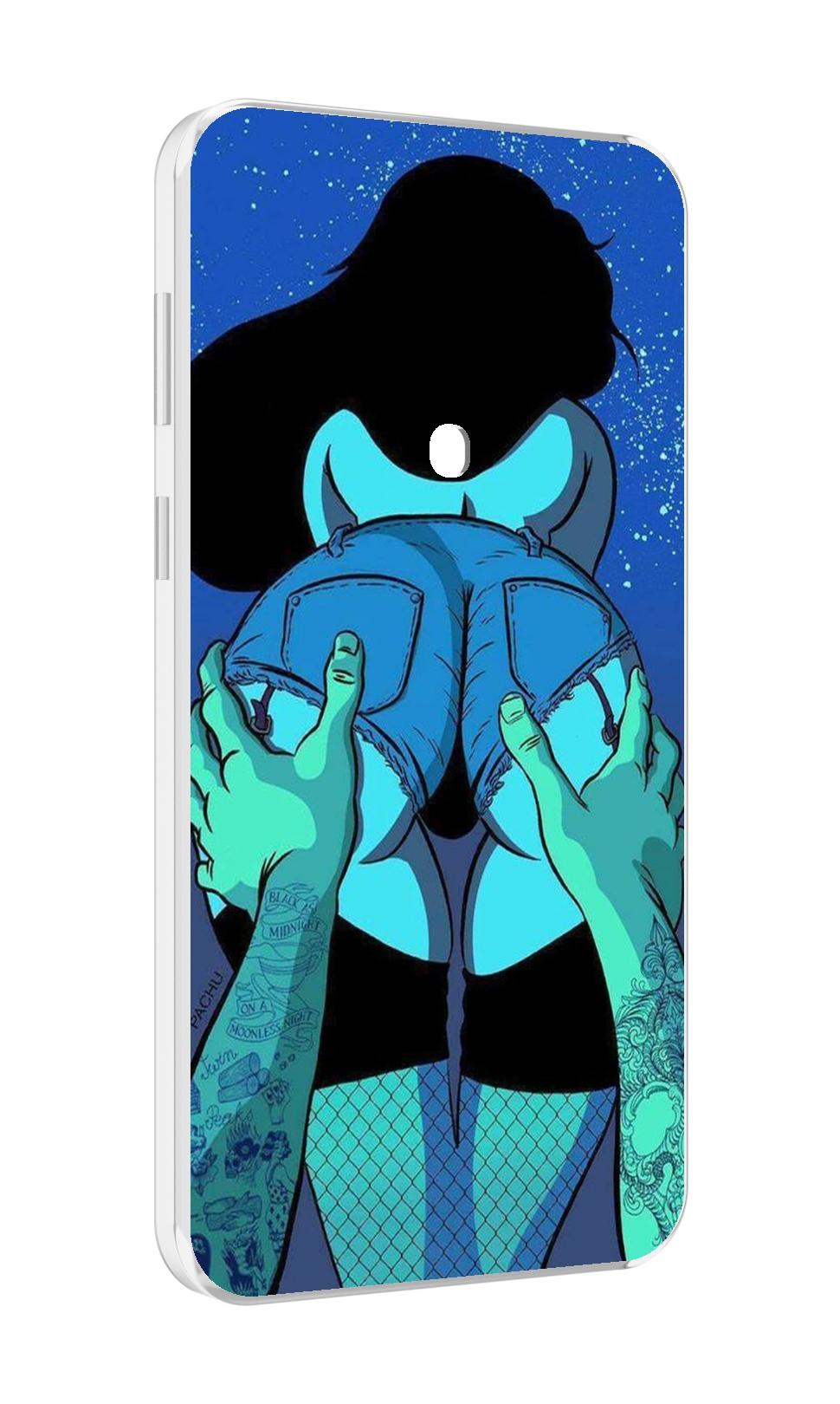 

Чехол MyPads любитель потрогать для Meizu 16 Plus / 16th Plus, Прозрачный, Tocco