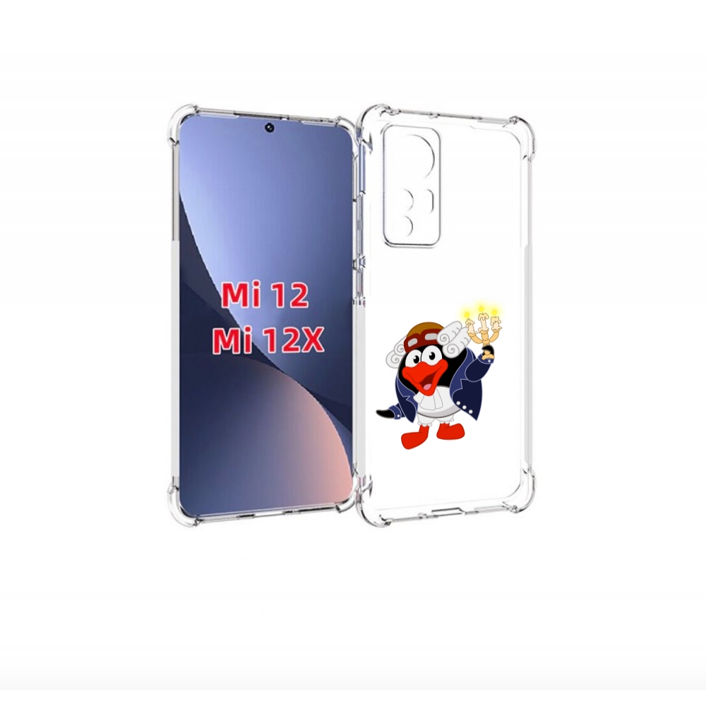 

Чехол бампер MyPads пин-графф для Xiaomi 12., Прозрачный, Tocco