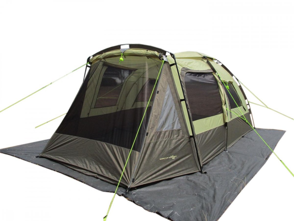 фото Палатка-автомат maverick ultra четырехместная light tan/wood
