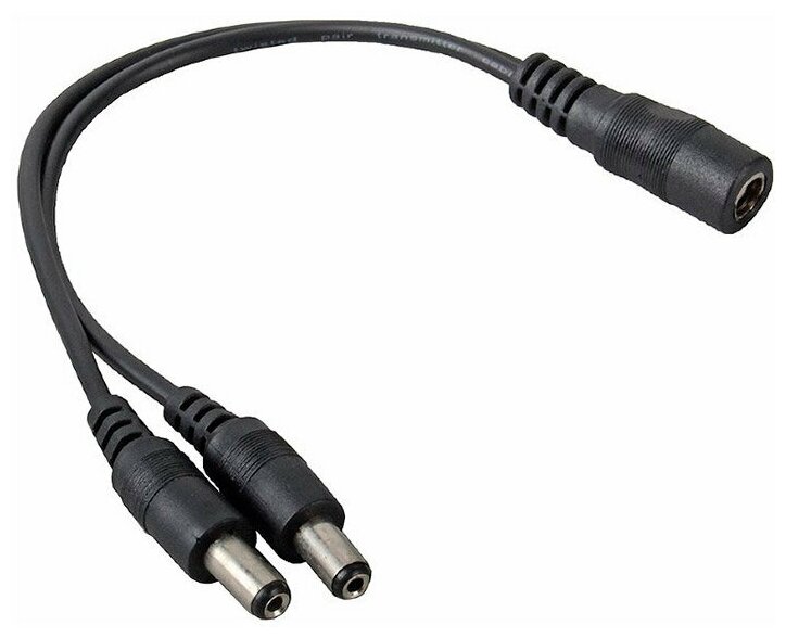 

Разветвитель питания Ripo DC 1 на 2 2.1x5.5mm 60cm 005-200042