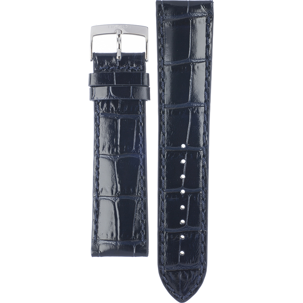 

Ремешок из двух частей унисекс TISSOT BLUE LEATHER STRAP 22/20 MM (T116.617) синий, BLUE LEATHER STRAP 22/20 MM (T116.617)