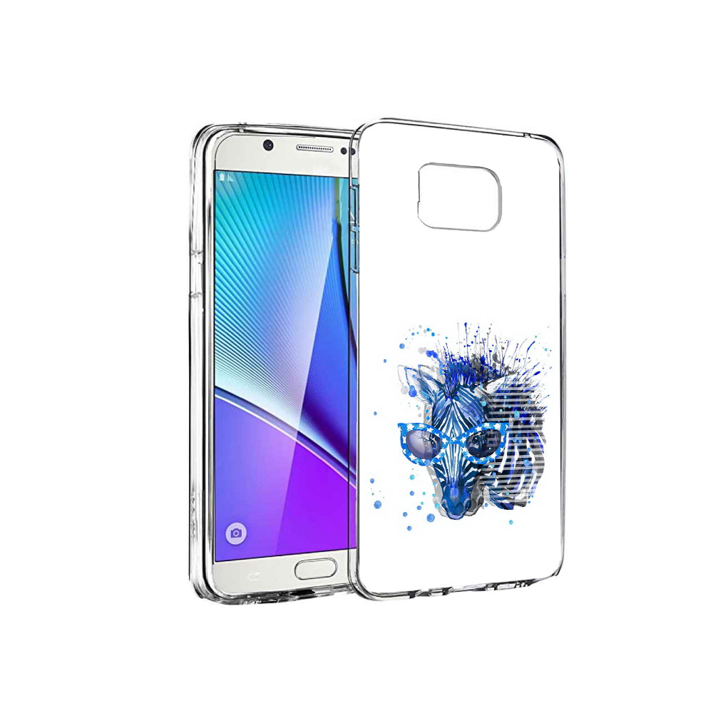 

Чехол MyPads Tocco для Samsung Galaxy Note 5 расплывчатая зебра, Прозрачный, Tocco