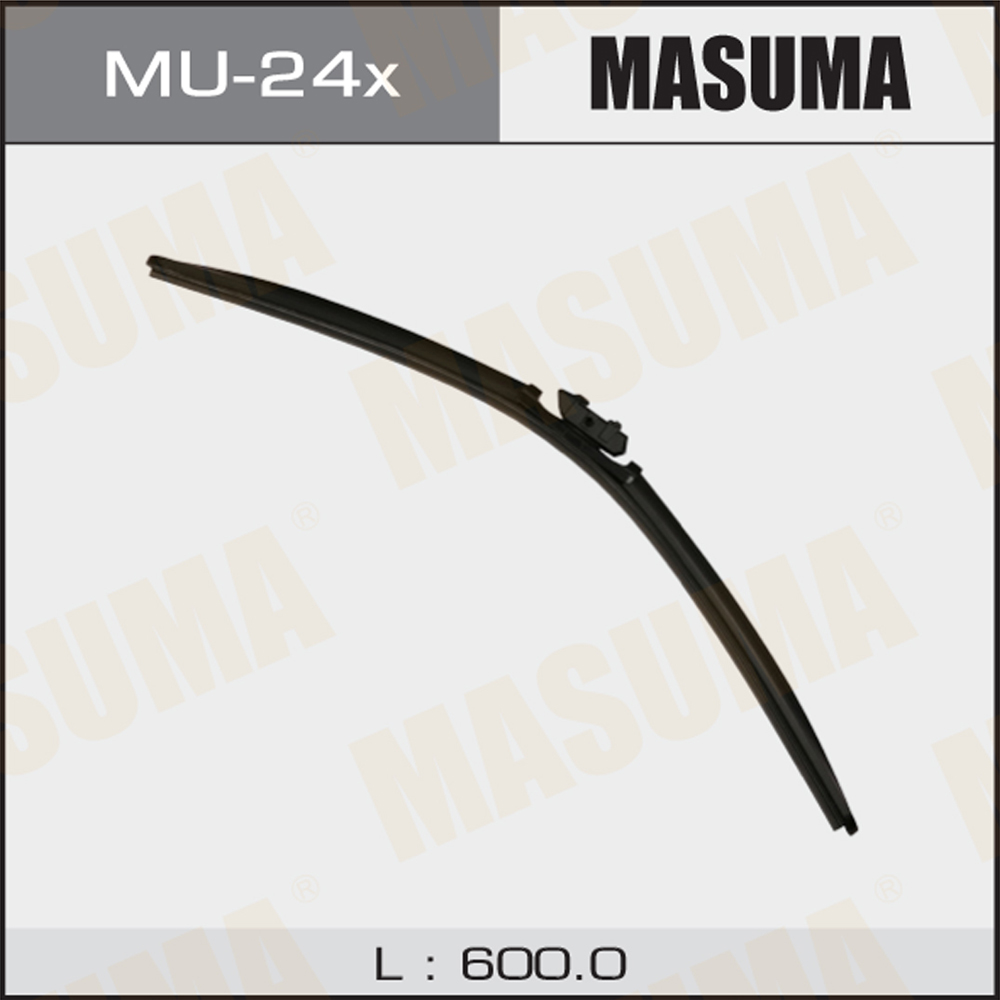 

Щетка стеклоочистителя 24 DNTL 1.1(600мм) бескаркасная MASUMA MU-24x