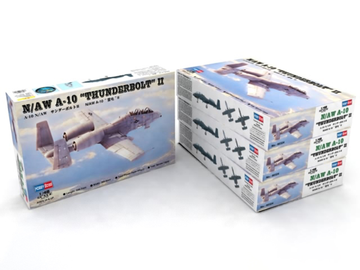 

Сборная модель HobbyBoss 1/48 Самолёт N/AW A-10A Thunderbolt II 80324