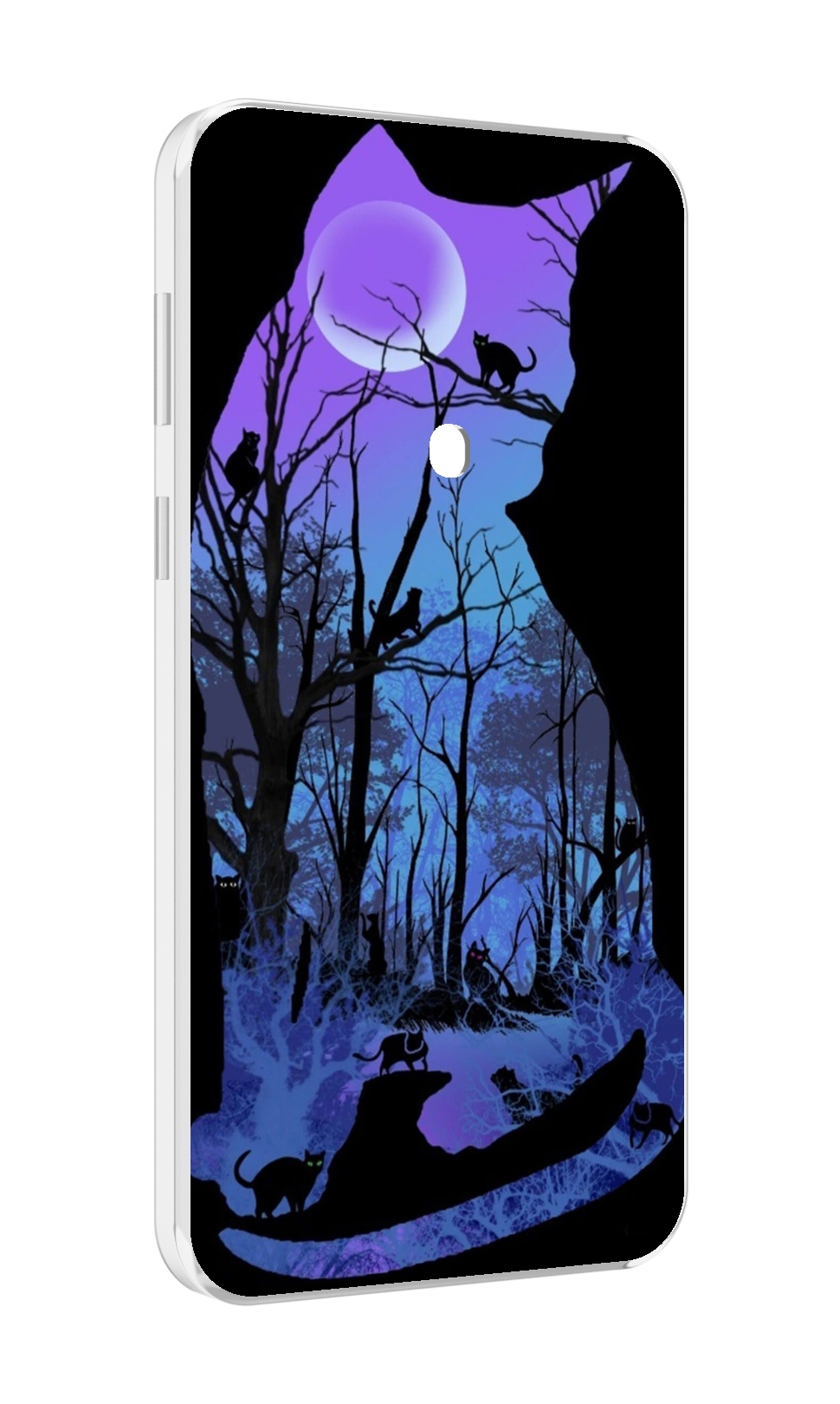 

Чехол MyPads лес внутри кота для Meizu 16 Plus / 16th Plus, Прозрачный, Tocco