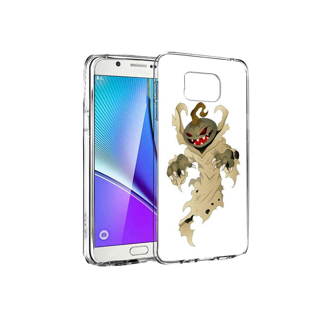 

Чехол MyPads Tocco для Samsung Galaxy Note 5 призрак хэллоуина, Прозрачный, Tocco