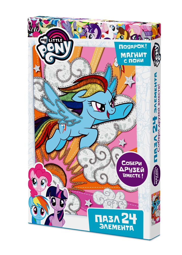 

Пазл "My little pony. Радуга Дэш", 24 элемента