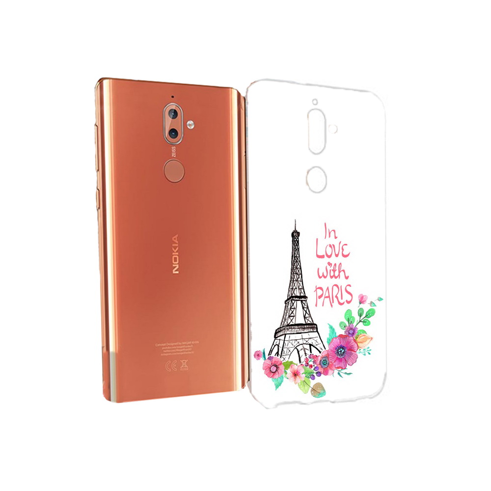 

Чехол MyPads Tocco для Nokia 9 любимый париж (PT126479.94.452), Прозрачный, Tocco