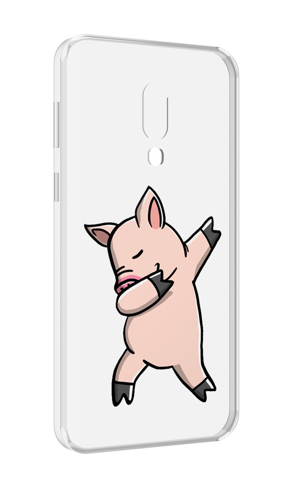 

Чехол MyPads крутой-поросенок для Meizu 16 Plus / 16th Plus, Прозрачный, Tocco