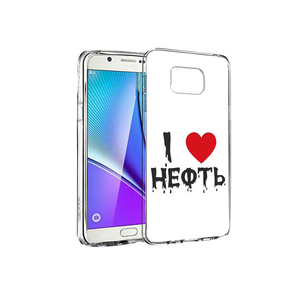 

Чехол MyPads Tocco для Samsung Galaxy Note 5 нефть, Прозрачный, Tocco