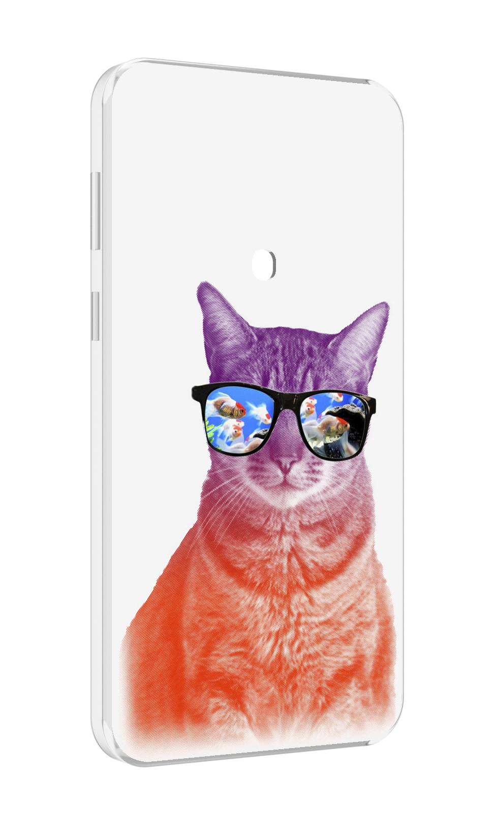 

Чехол MyPads крутой кот-2 для Meizu 16 Plus / 16th Plus, Прозрачный, Tocco