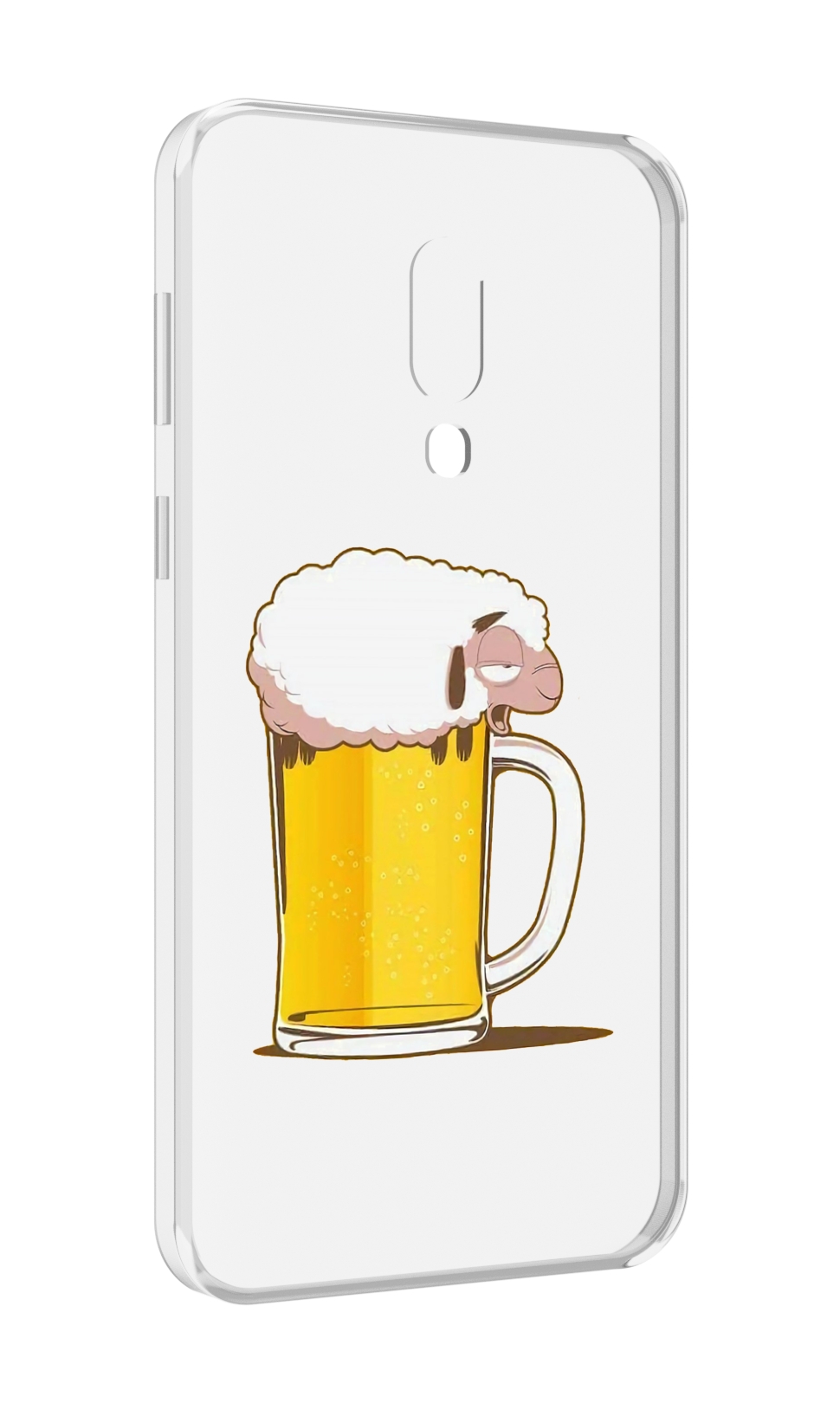 

Чехол MyPads кружка пива для Meizu 16 Plus / 16th Plus, Прозрачный, Tocco