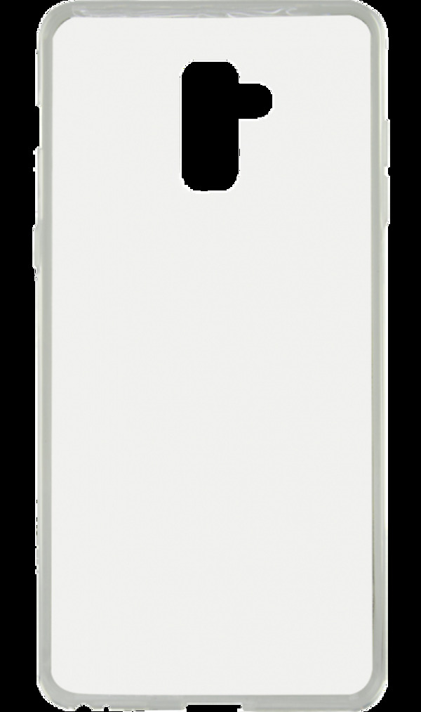 

Чехол-крышка New Level для Samsung Galaxy A6+, силикон, прозрачный, для Samsung Galaxy A6+