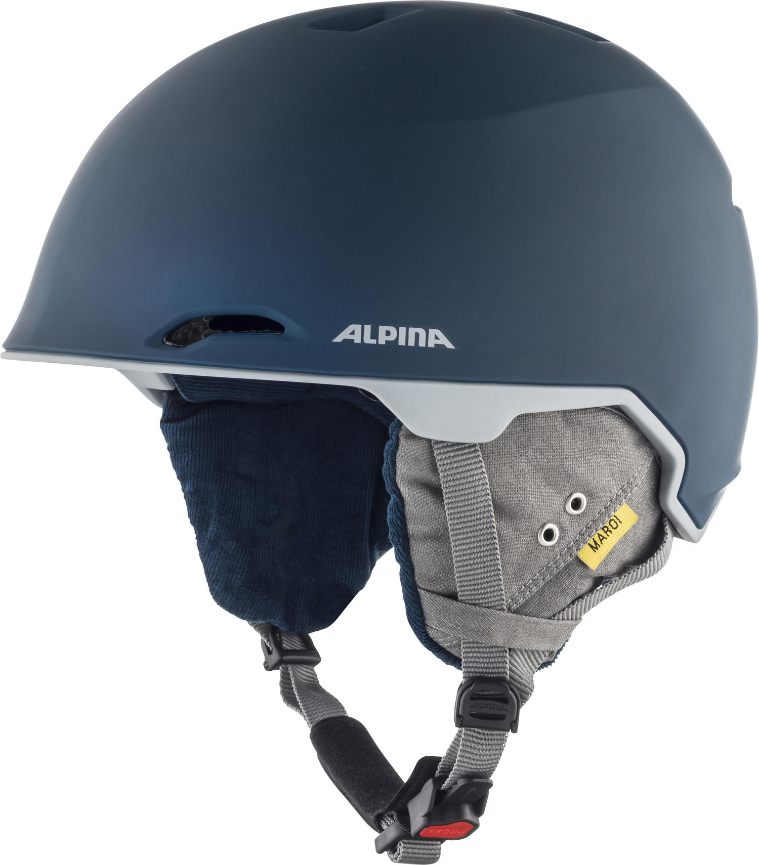 

Зимний Шлем Alpina 2022-23 Maroi Ink-Grey Matt (См:57-61), Maroi