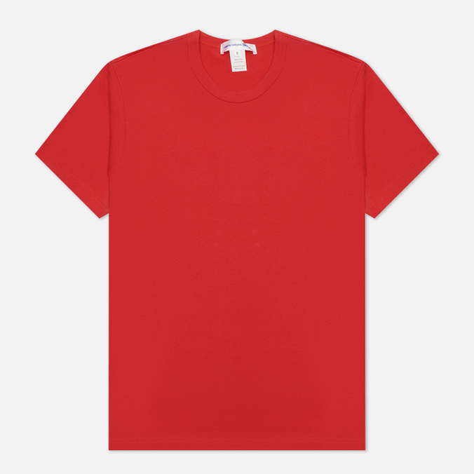 

Футболка мужская Comme des Garcons SHIRT FI-T011-S22-2 красная S, FI-T011-S22-2
