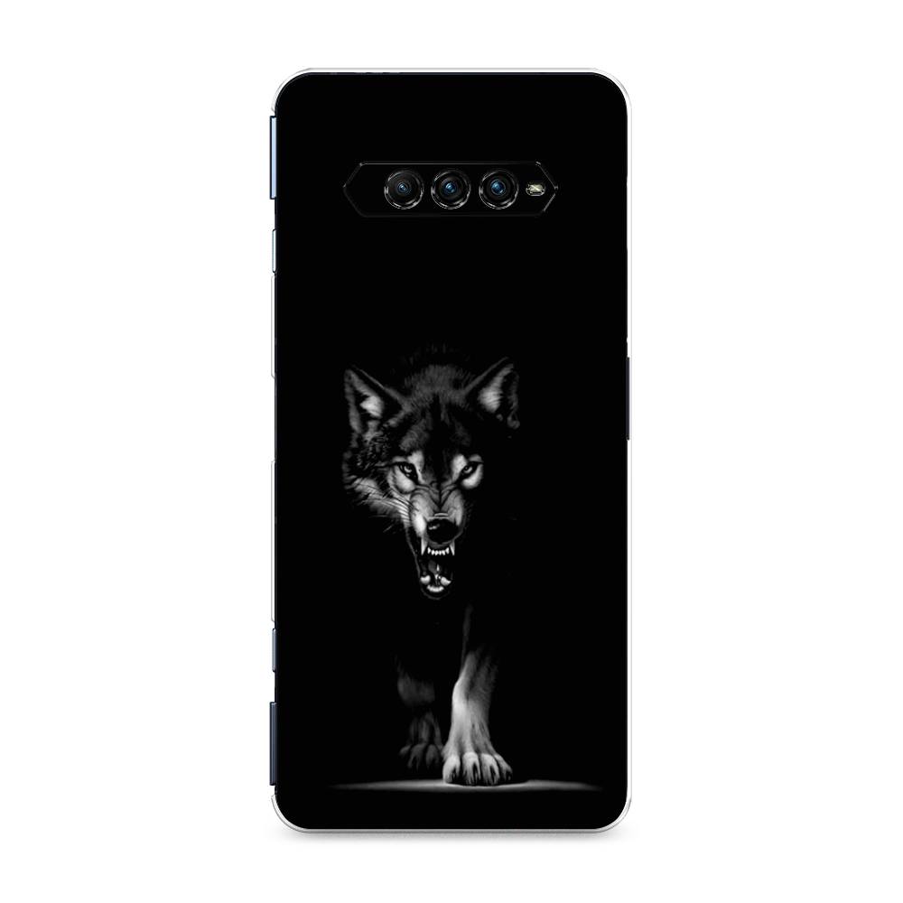 

Чехол Awog на Xiaomi Black Shark 4 pro "Волк выходит из ночи", Серый;черный;белый, 317650-1