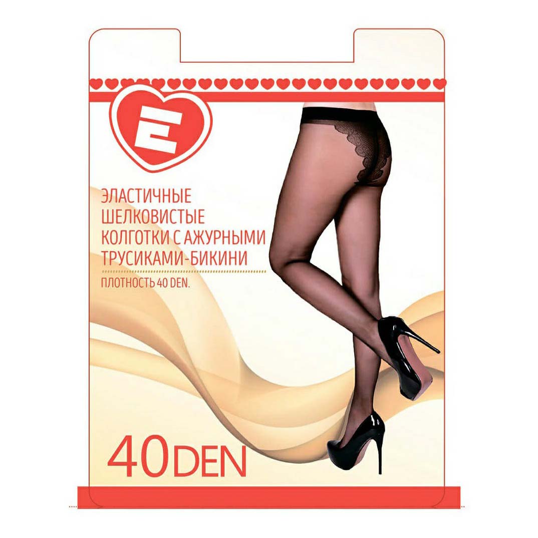 

Колготки женские Европа Европа черные, Черный, Европа