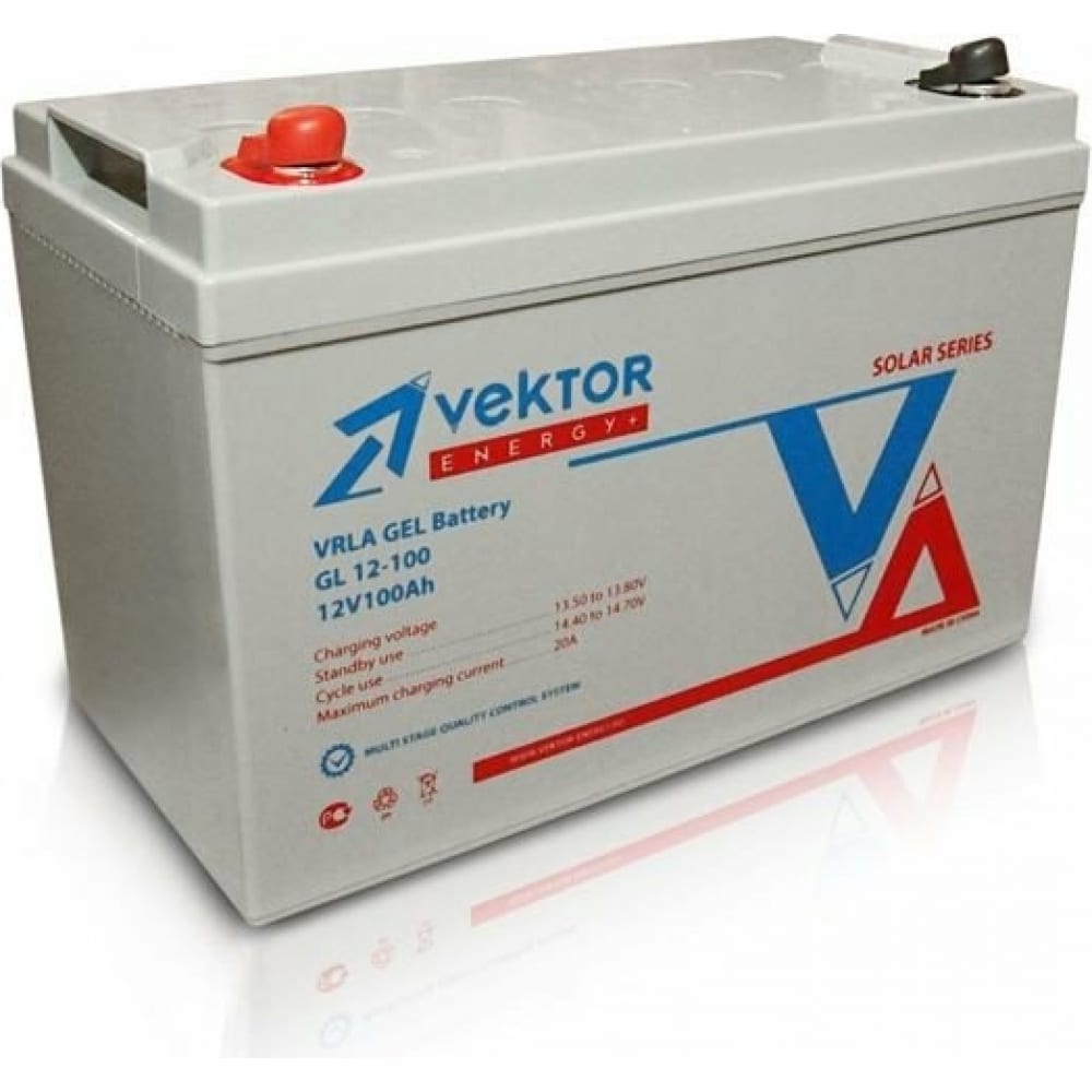 Vektor Energy Аккумуляторная батарея GL 12-100 75989 30258₽