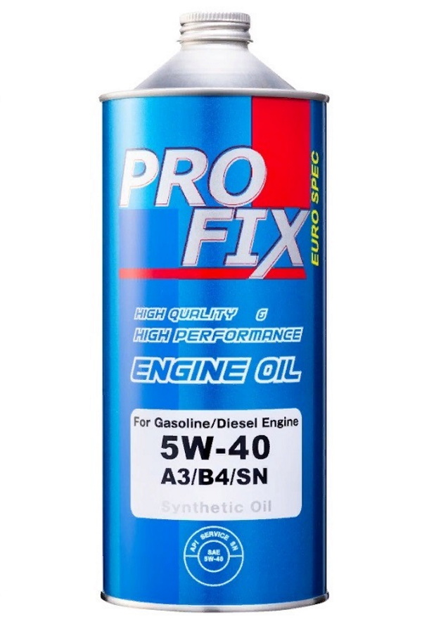 фото Моторное масло profix engine oil 5w40 sn a3/b4 1л