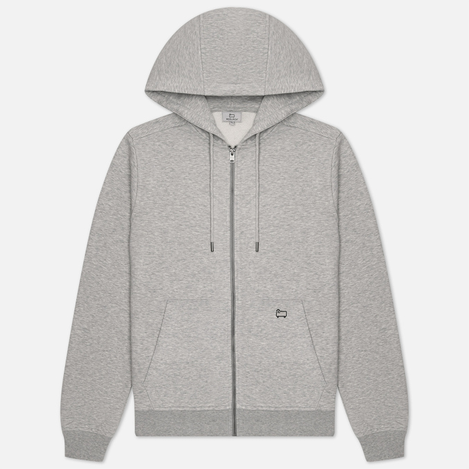 

Толстовка мужская Woolrich CFWOSW0153MRUT3249-103 серая S, CFWOSW0153MRUT3249-103