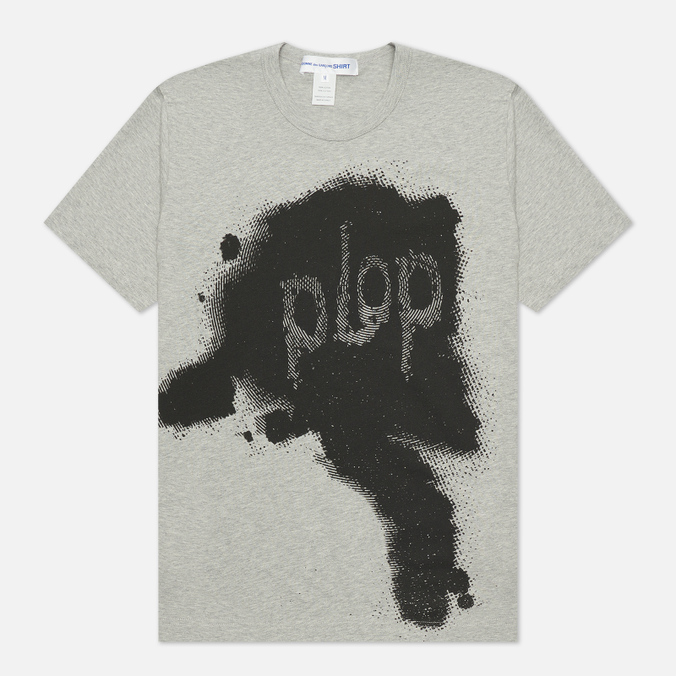

Футболка мужская Comme des Garcons SHIRT FI-T003-S22-2 серая S, FI-T003-S22-2