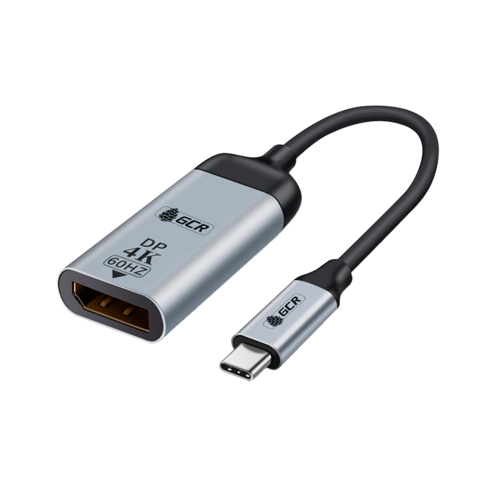 GCR Адаптер-переходник USB Type C > DisplayPort 1.2 4K, M/F