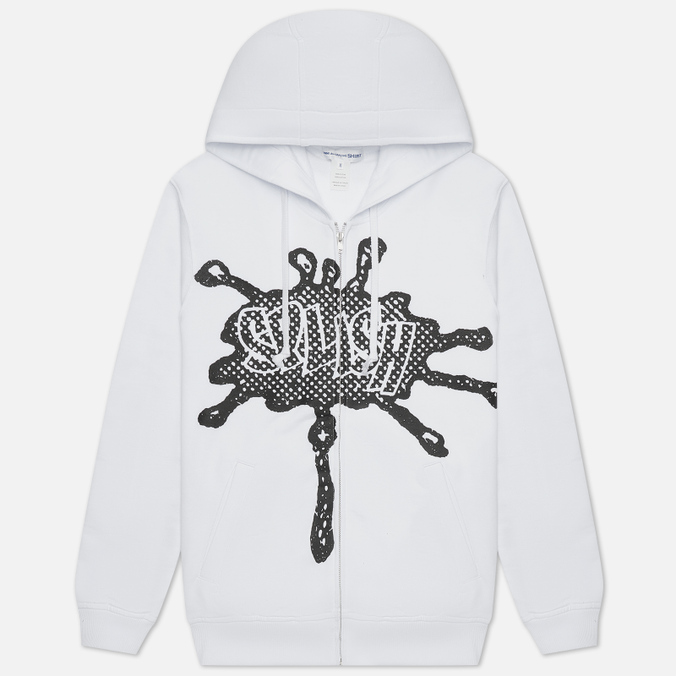 

Толстовка мужская Comme des Garcons SHIRT FI-T001-S22-3 белая S, FI-T001-S22-3