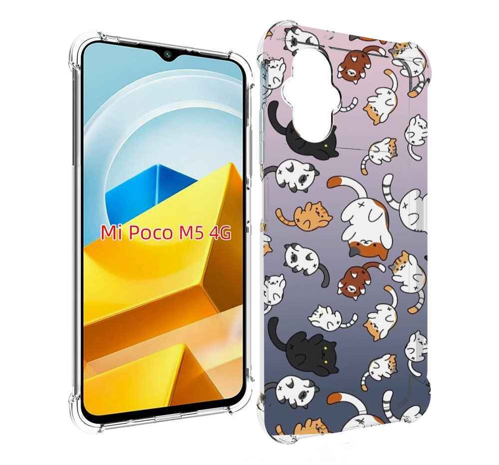 

Чехол MyPads Tocco для Xiaomi M5 Котики-летают, Прозрачный, Tocco