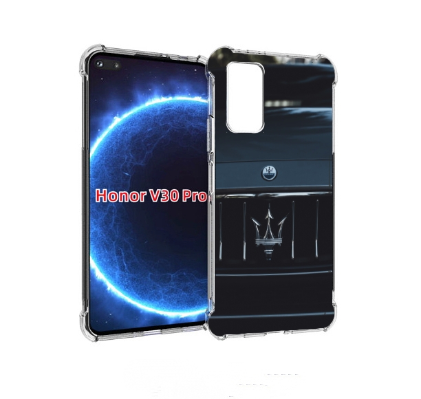 

Чехол бампер MyPads мазерати maserati 2 для Honor V30 Pro, Прозрачный, Tocco