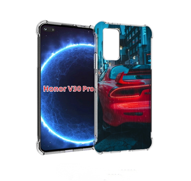 

Чехол бампер MyPads мазда-рх7 для Honor V30 Pro, Прозрачный, Tocco